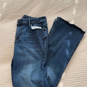 Vera Wang Dark Blue Flare Jeans